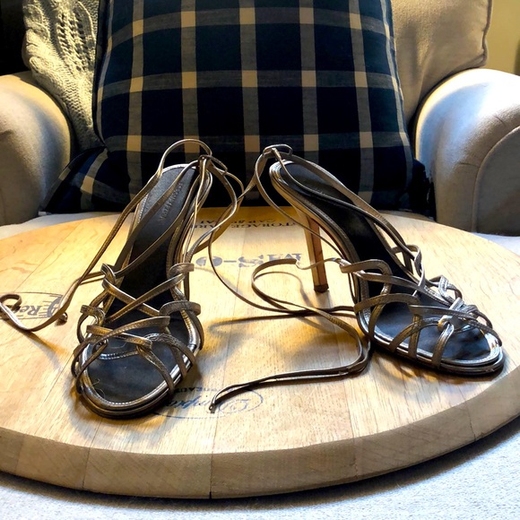 BCBG Max Azria Pewter Heels - Picture 1 of 4
